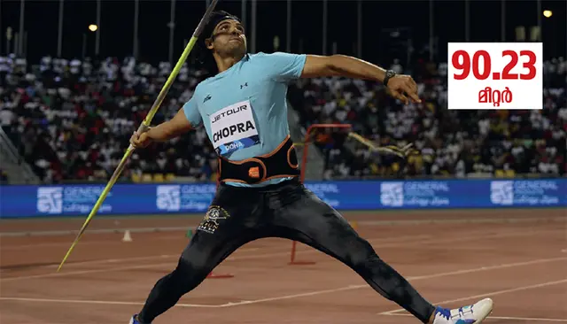 Neeraj Chopra crossed 90 meters Doha Diamond League
