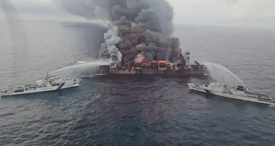 wan hai fire incident