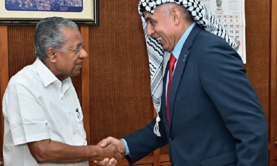 kerala with palestine