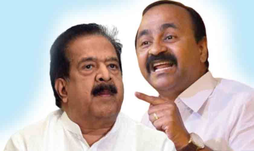 Ramesh Chennithala Vd Satheesan clash