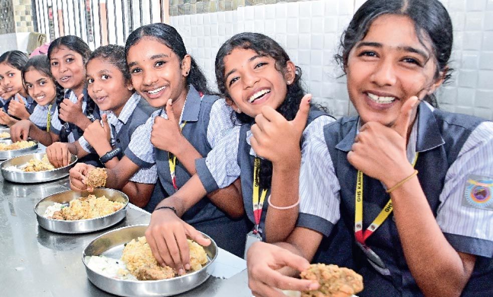 chicken mandi in school meals menu