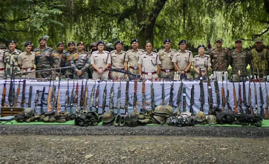 arms and ammunition seized in manipur