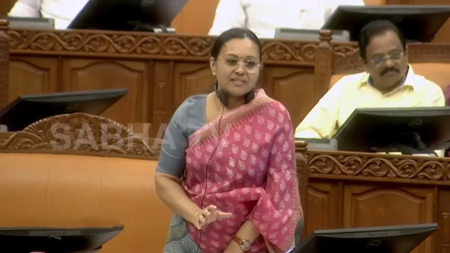 Veena George niyamasabha