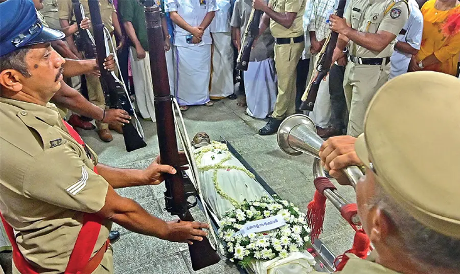 Shaji N Karun funeral