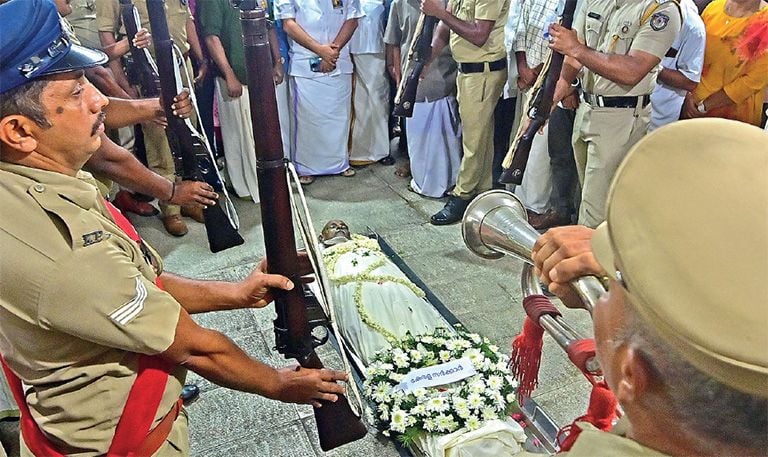 Shaji N Karun funeral