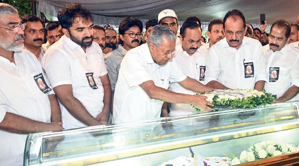 p p thankachan funeral