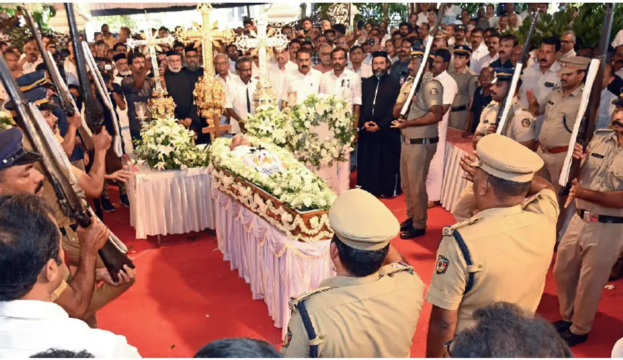 pp thankachan funeral