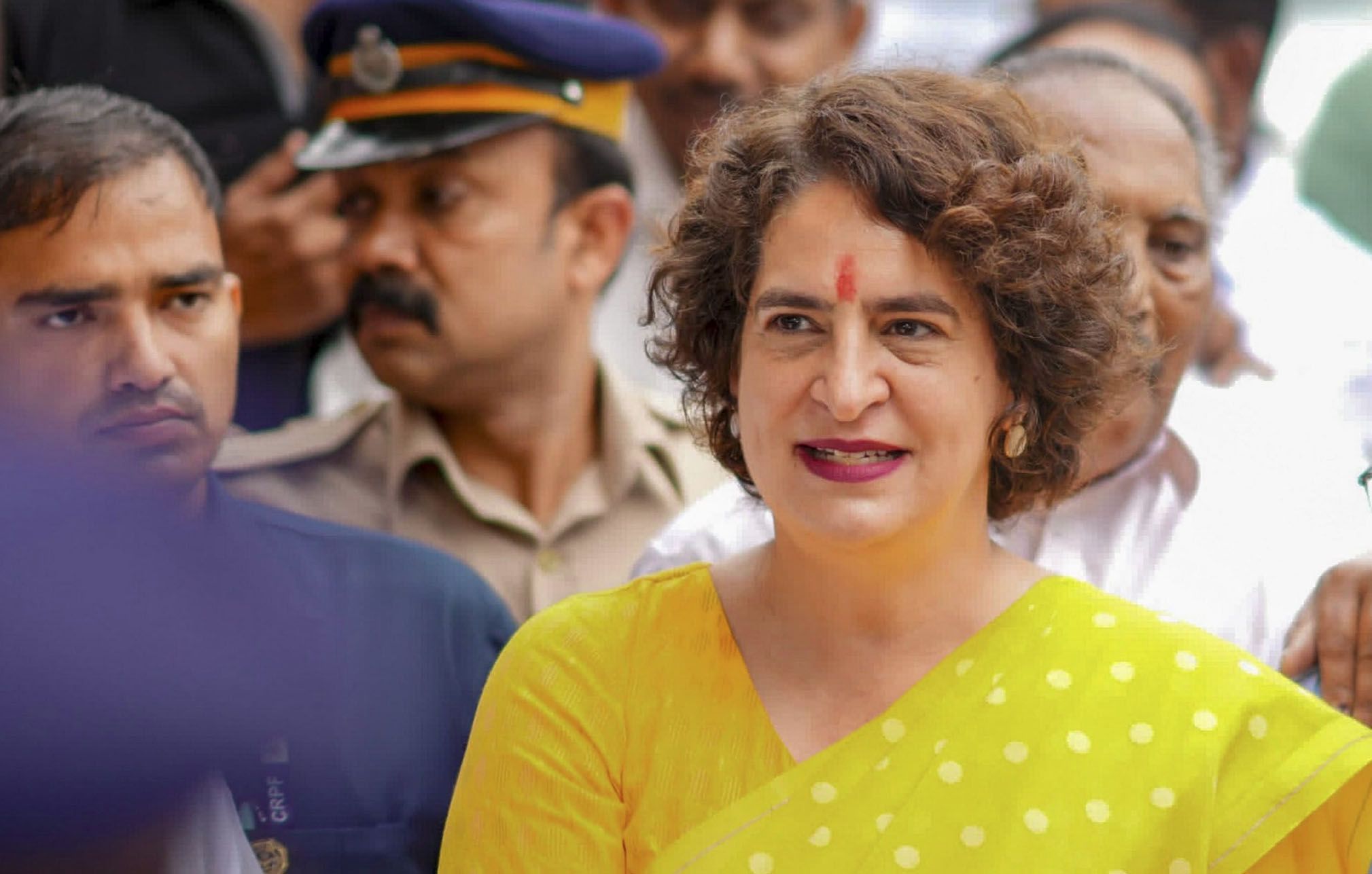 priyanka gandhi in wayanad