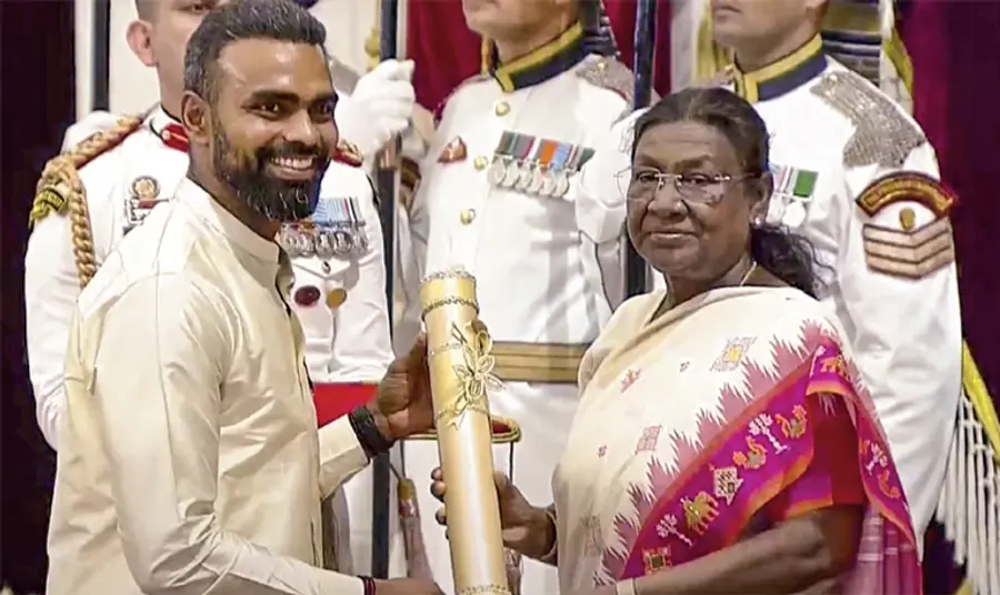 p r sreejesh padmabhushan