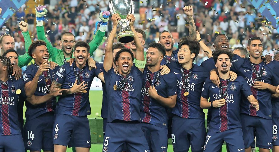psg uefa super cup football