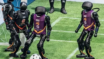 robot football china