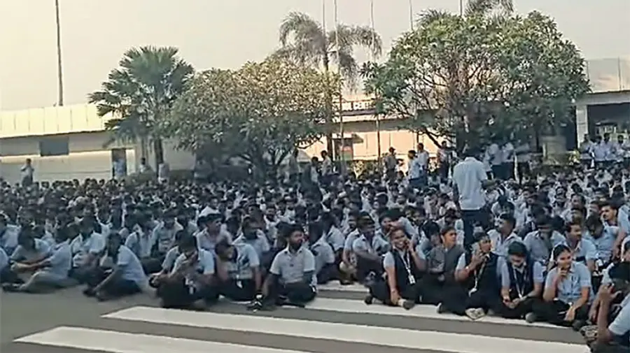 tamilnadu samsung strike