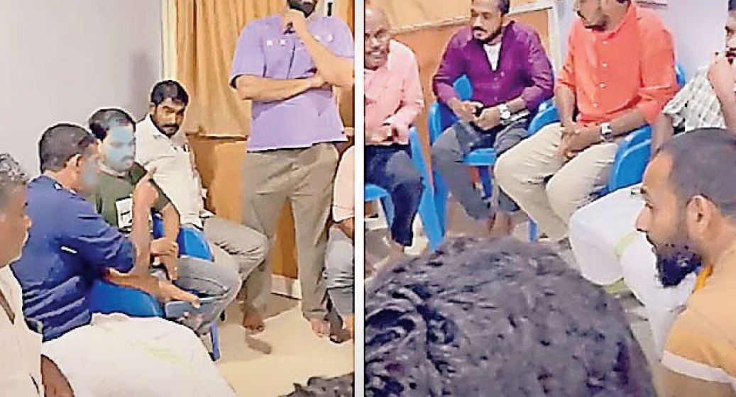 Moral Policing at sdpi office