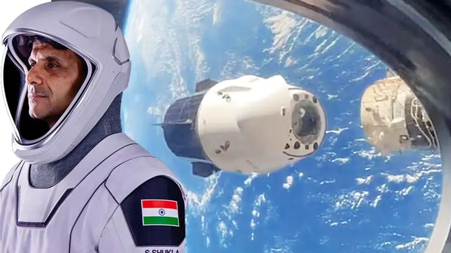 Shubhanshu Shukla back to earth