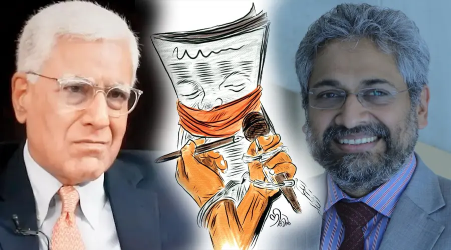 siddharth varadarajan karan thaper traitor case