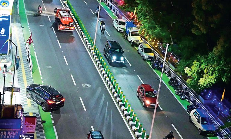 longest smart road in india