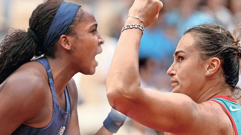 Coco Gauff  Aryna Sabalenka