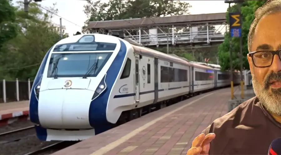 Rajeev Chandrasekhar's political drama on vande bharath express