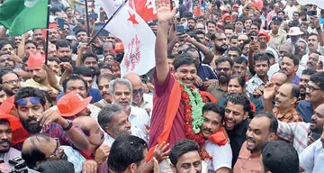 M Swaraj election campaign