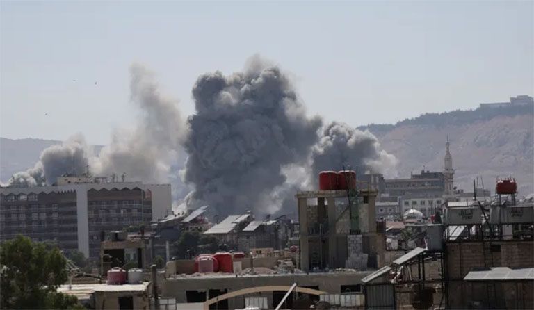 israel attack in syria