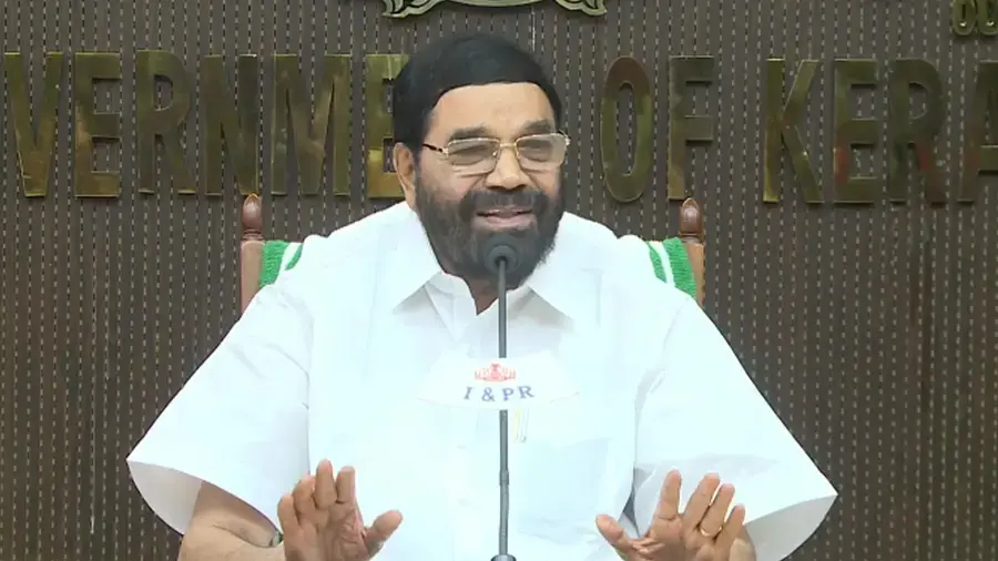 V N Vasavan press meet