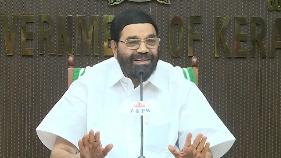 V N Vasavan press meet