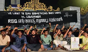 governor and bharathamba controversy