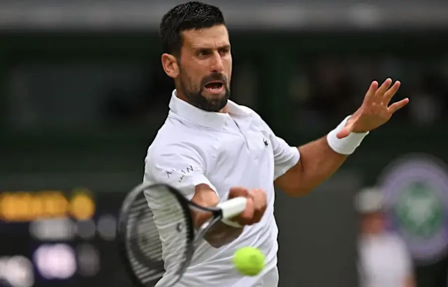 Novak Djokovic 100 win in wimbledon