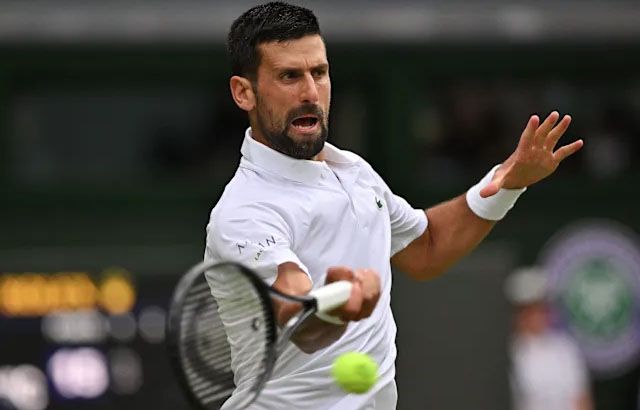 Novak Djokovic 100 win in wimbledon