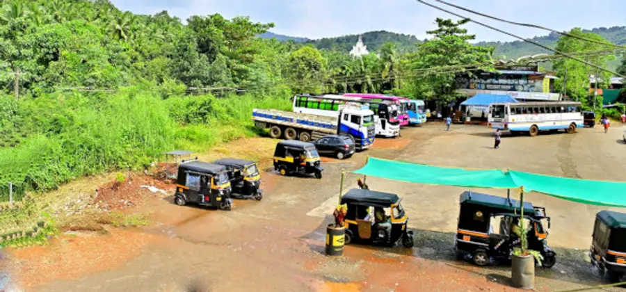 bus stand