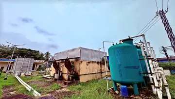 കണ്ണൂർ കോർപ്പറേഷന്റെ പടന്നപ്പാലത്തെ മലിനജല സംസ്കരണ പ്ലാന്റ് ഫോട്ടോ/പി ദിലീപ്കുമാർ