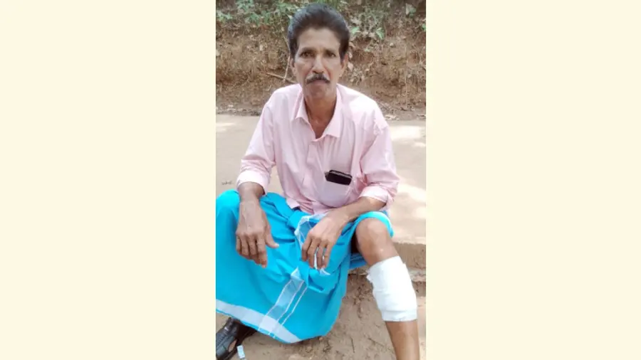 പരിക്കേറ്റ വിജയന്‍