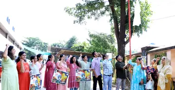 കേരള ഗവ. നഴ്സസ് അസോസിയേഷൻ സംസ്ഥാന സമ്മേളനത്തോനുബന്ധിച്ച്  കാഞ്ഞങ്ങാട് ജില്ലാ ആശുപത്രിയിൽ പതാക ദിനം ആചരിക്കുന്നു 