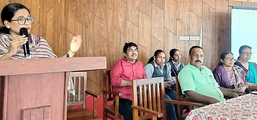 ചാന്ദ്രദിനാഘോഷത്തിന്റെ ജില്ലാതല ഉദ്ഘാടനം പെരളശേരി ഗവ.ഹയർ സെക്കൻഡറി സ്കൂളിൽ
ജില്ലാ പഞ്ചായത്ത് വൈസ് പ്രസിഡന്റ് ടി ഷബ്ന നിർവഹിക്കുന്നു