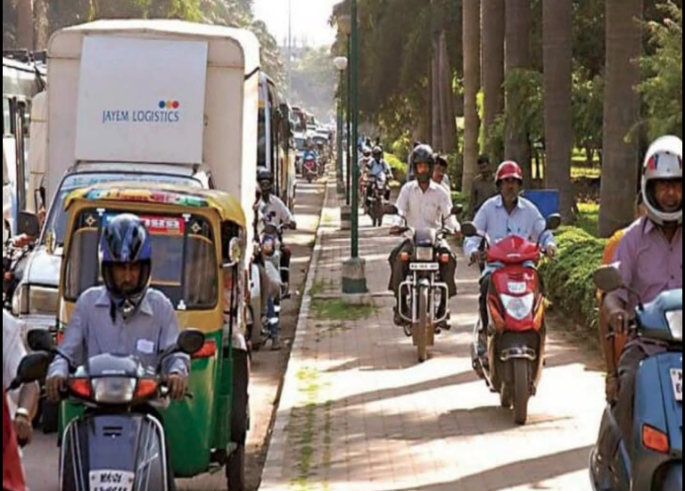 foot path driving