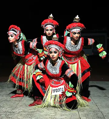 നവോദയ കലാ ഉത്സവില്‍ അവതരിപ്പിച്ച നൃത്തം 