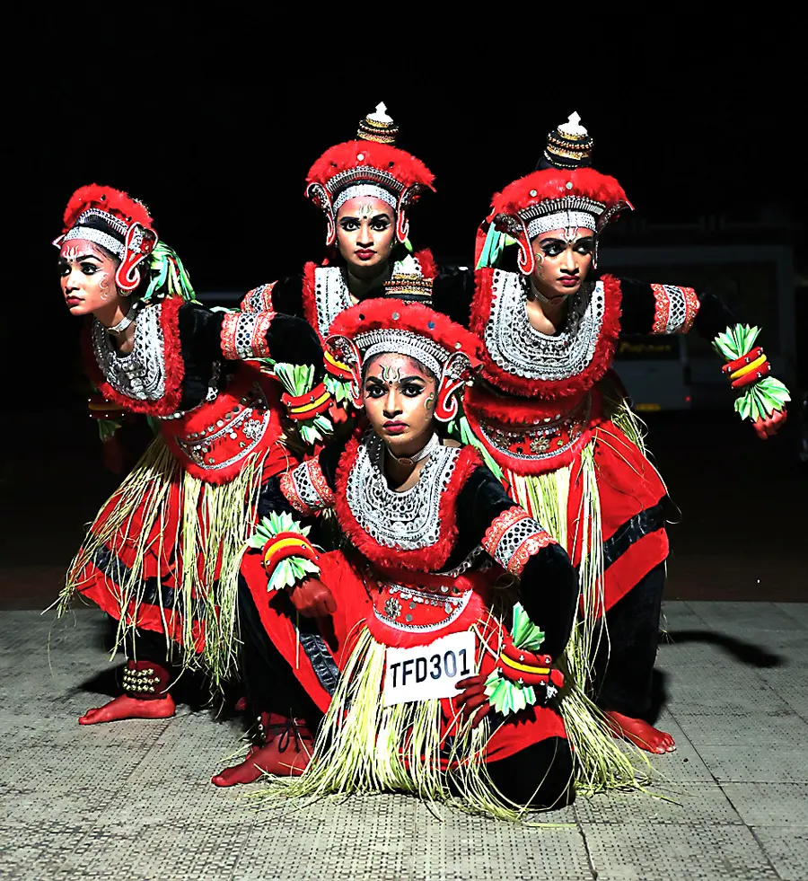 നവോദയ കലാ ഉത്സവില്‍ അവതരിപ്പിച്ച നൃത്തം 