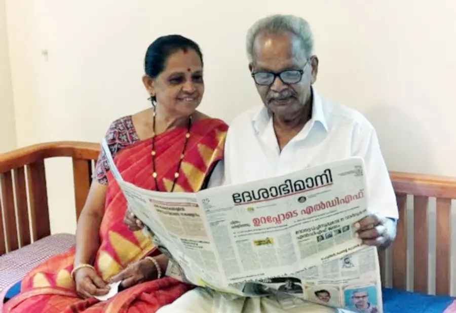 സി കെ നാരായണനും പാർവതി ഭായും