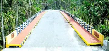 കാലിച്ചാനടുക്കത്ത്‌ നിര്‍മിച്ച ആനപ്പെട്ടി പാലം