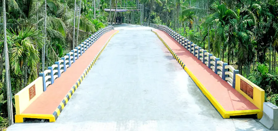 കാലിച്ചാനടുക്കത്ത്‌ നിര്‍മിച്ച ആനപ്പെട്ടി പാലം