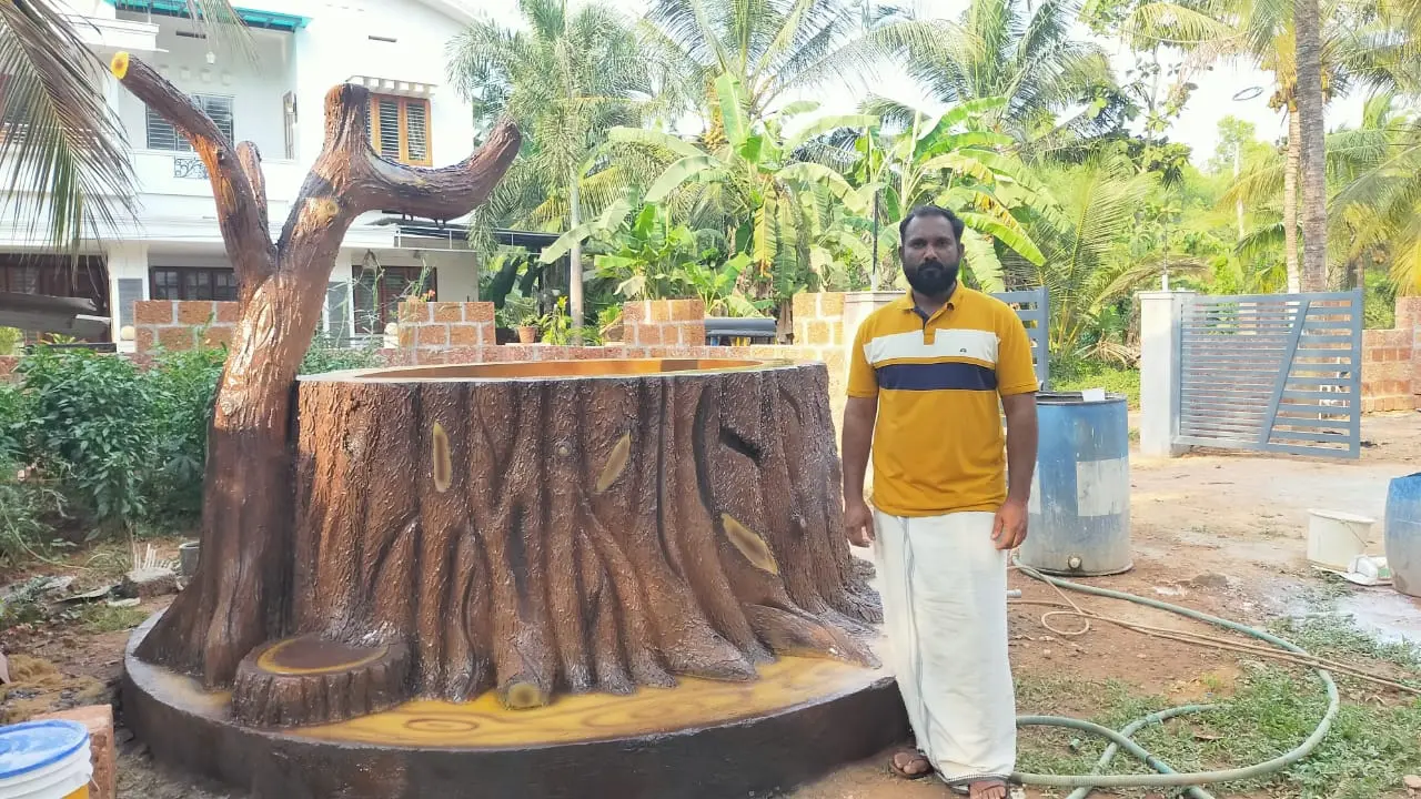 താൻ തീർത്ത ആൾമറക്കൊപ്പം ജിജേഷ്