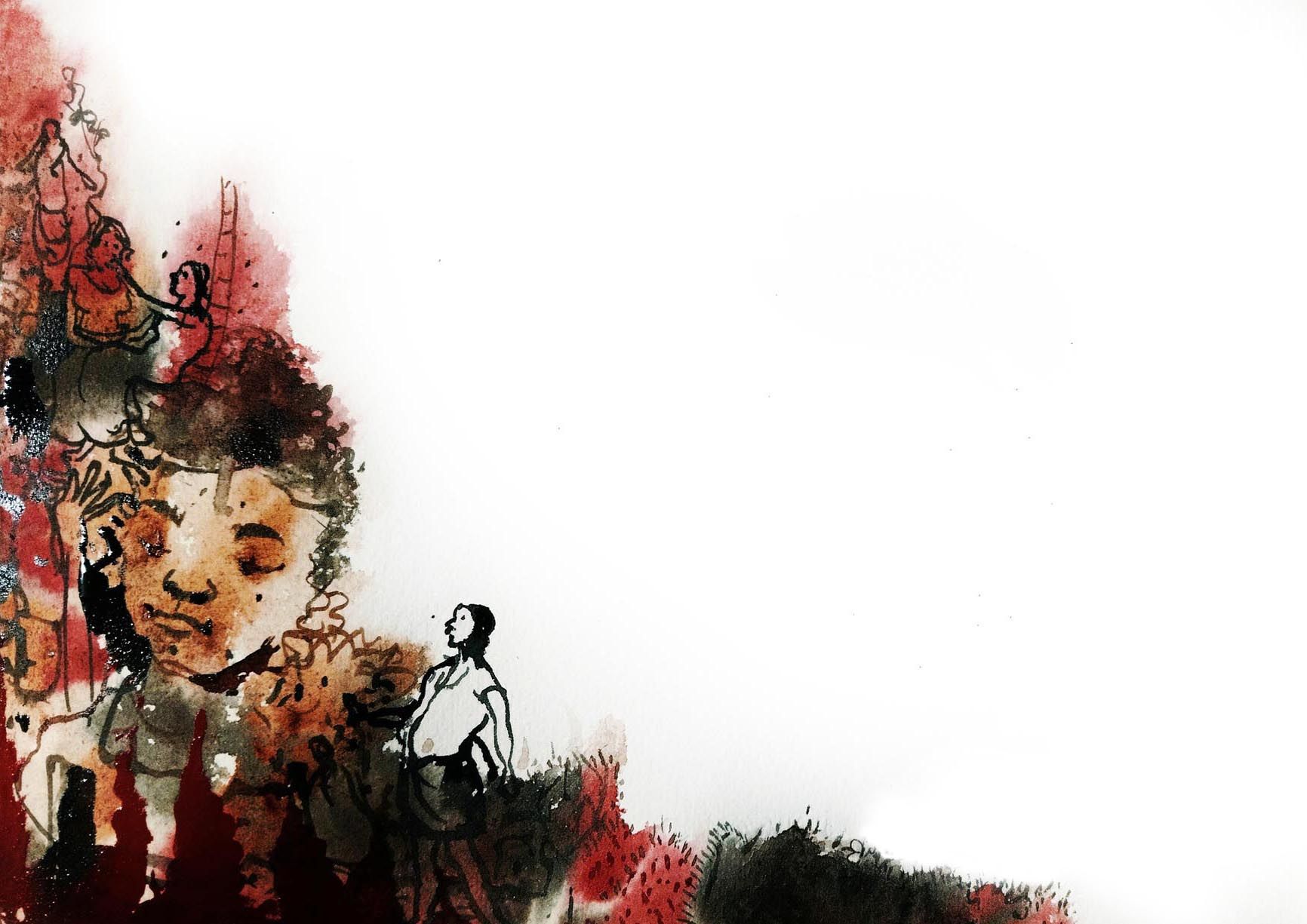 ചിത്രീകരണം: രാജേന്ദ്രൻ പുല്ലൂർ