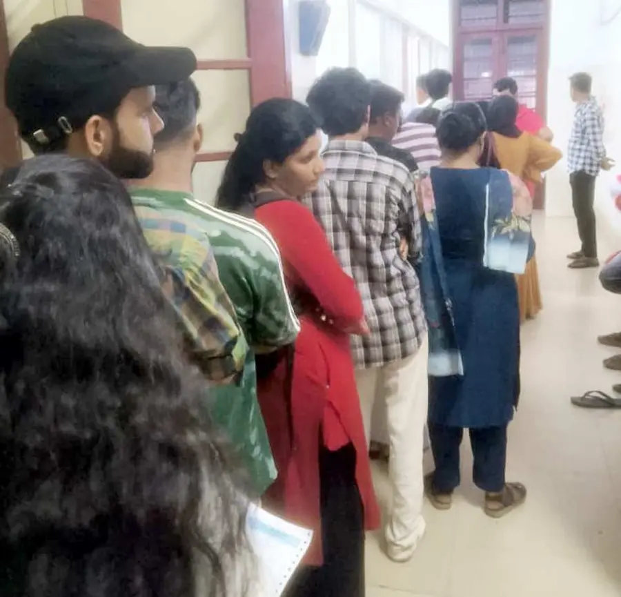 Patients exhausted after waiting for hours at hospitals.