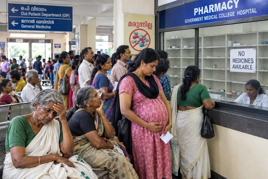The elderly and pregnant women are struggling due to a lack of medicines.