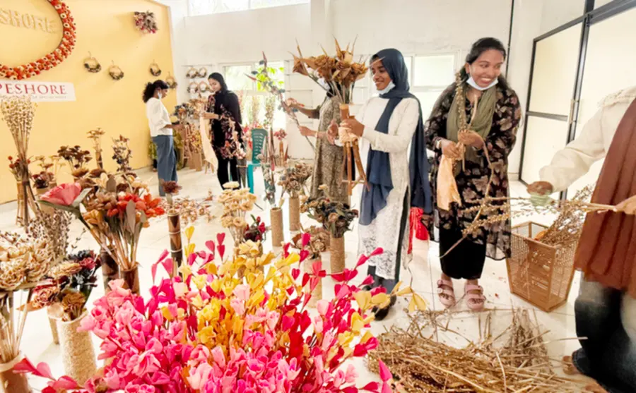 Products crafted by the skilled hands of mothers of children facing physical and mental challenges.
