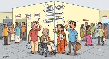 The lack of a system to provide information to patients and their relatives is causing difficulties.