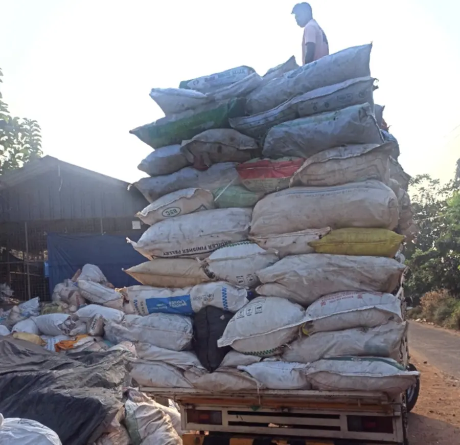 504 tonnes of waste were removed from various panchayats in the district over the course of a month through the Clean Kerala Company.