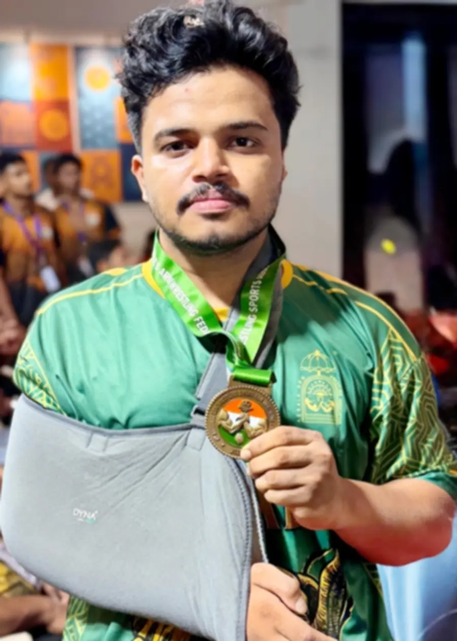 Muhammad Shababuddin was injured in a car accident while on his way to college.