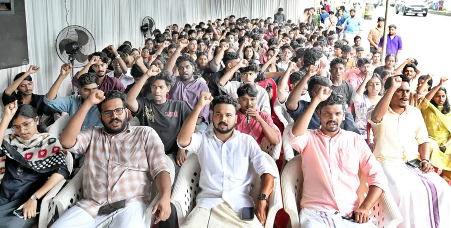 Protests against examination irregularities are sweeping the streets.