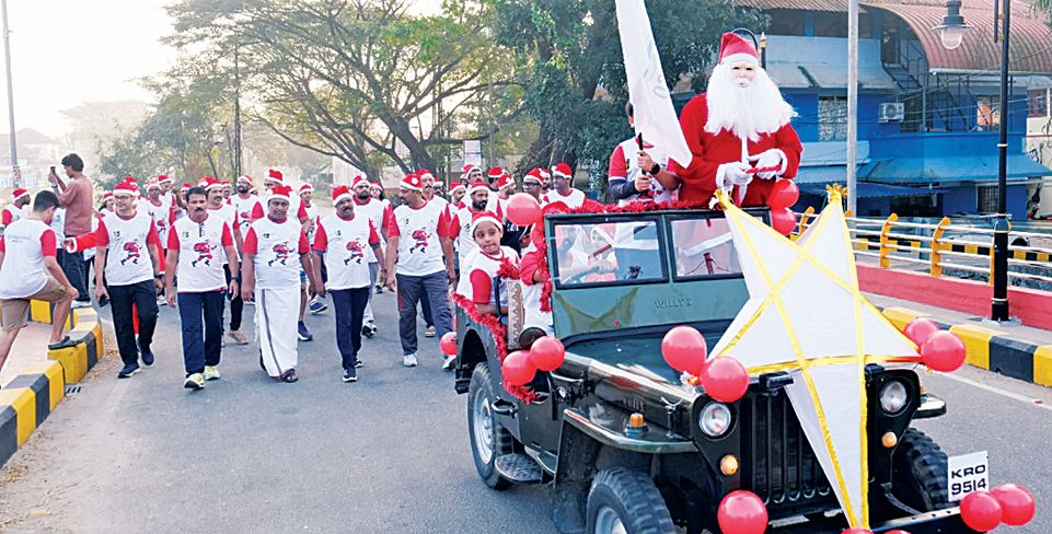 അത്ലറ്റിക്കോ ഡി ആലപ്പിയുടെ നേതൃത്വത്തിൽ നടന്ന സാന്തവാക്കത്തോൺ